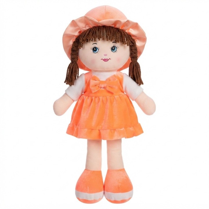 Hermosa Muñeca De Trapo Suave Peluche Para Niñas Bebés