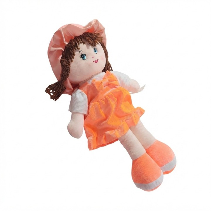 Hermosa Muñeca De Trapo Suave Peluche Para Niñas Bebés