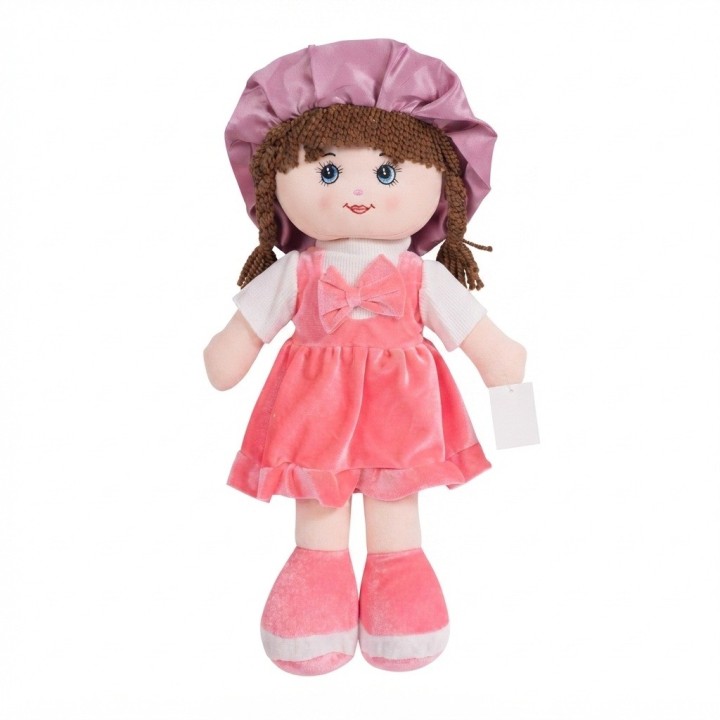 Hermosa Muñeca De Trapo Suave Peluche Para Niñas Bebés