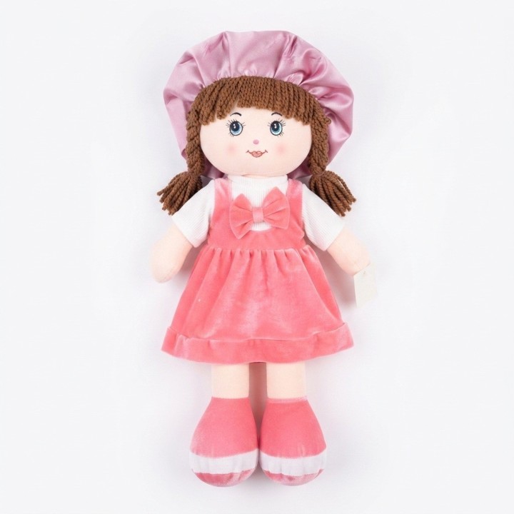 Hermosa Muñeca De Trapo Suave Peluche Para Niñas Bebés