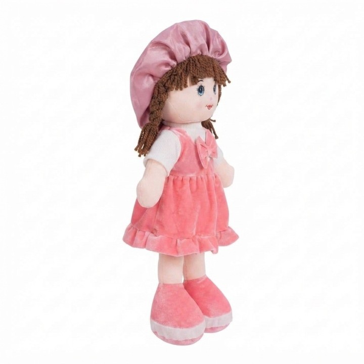 Hermosa Muñeca De Trapo Suave Peluche Para Niñas Bebés