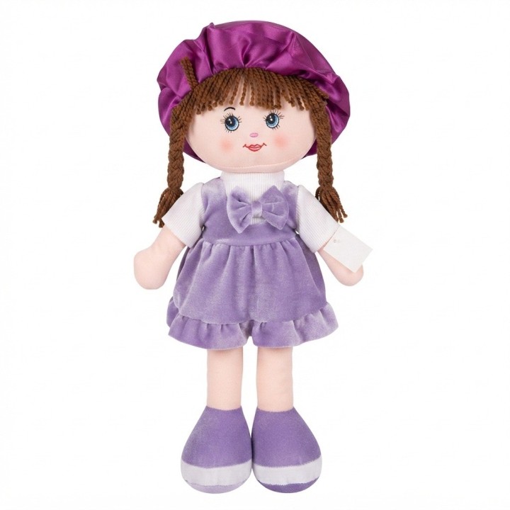 Hermosa Muñeca De Trapo Suave Peluche Para Niñas Bebés