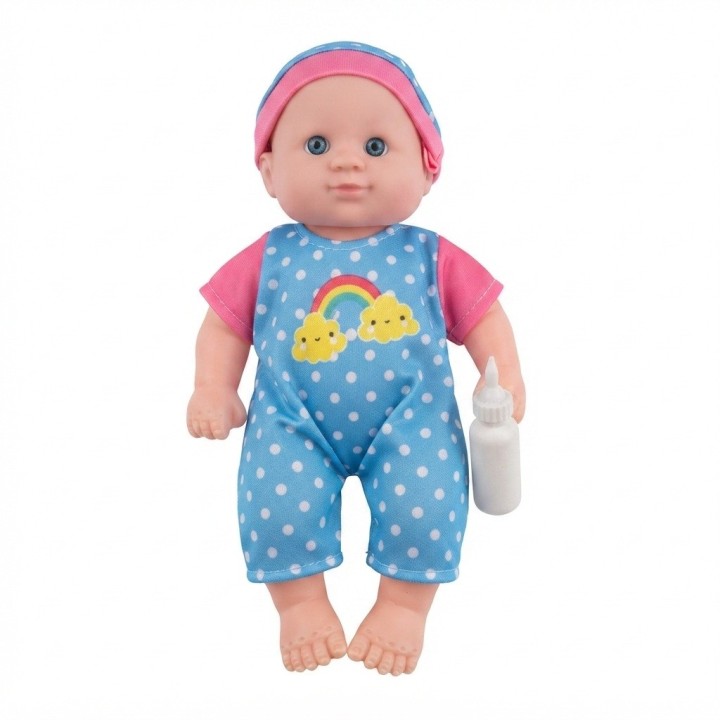Muñeco Bebé De Juguete Con Tetero Y Pijama