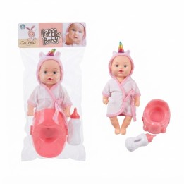 Muñeca Bebé Unicornio Con Bacinilla Y Tetero Niñas