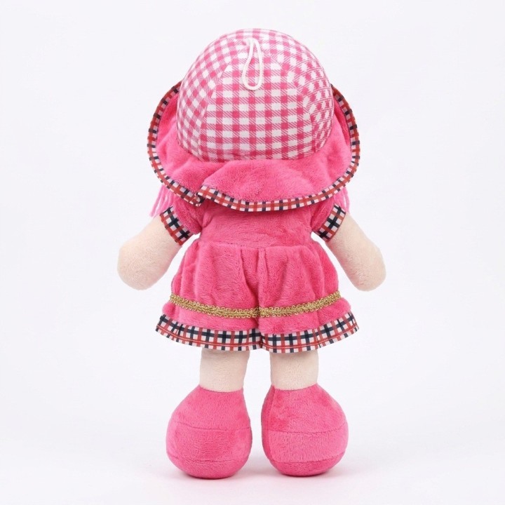 Tierna Muñeca Trapo Peluche Para Niñas Con Sombrero