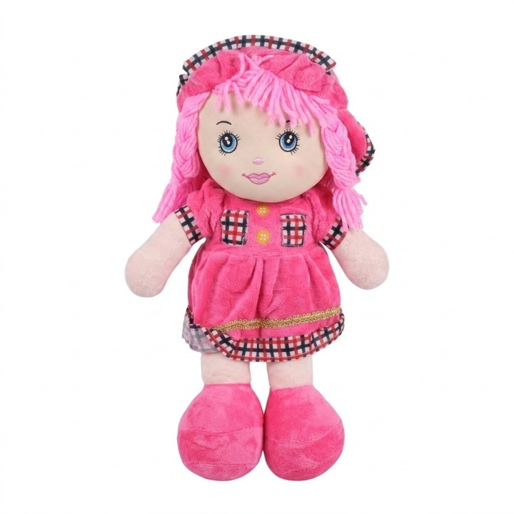 Tierna Muñeca Trapo Peluche Para Niñas Con Sombrero