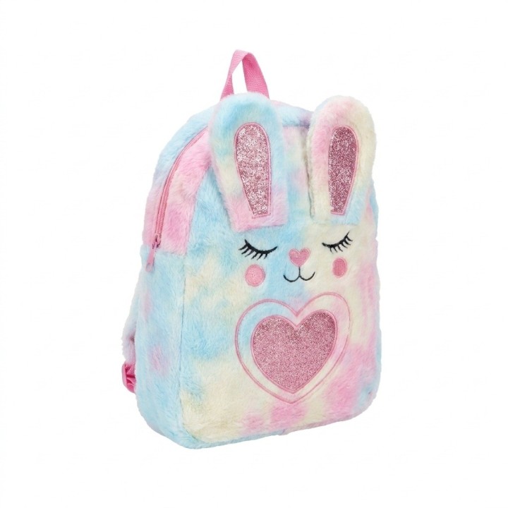 Morral Peluche Conejito Niña Detalles Brillantes