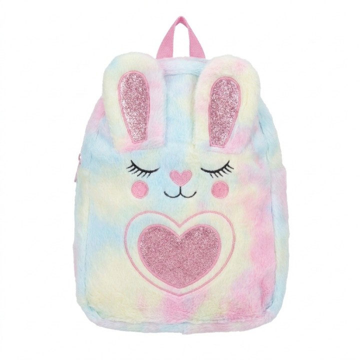 Morral Peluche Conejito Niña Detalles Brillantes