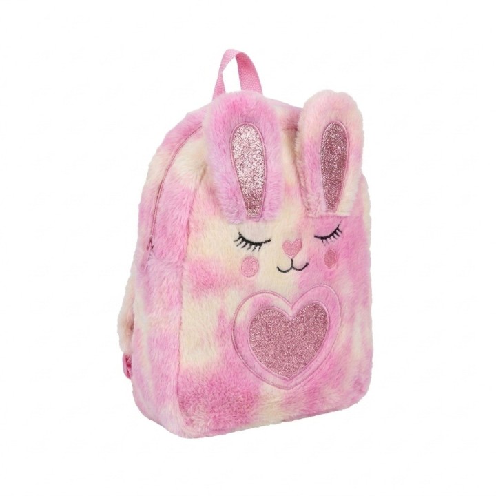 Morral Peluche Conejito Niña Detalles Brillantes