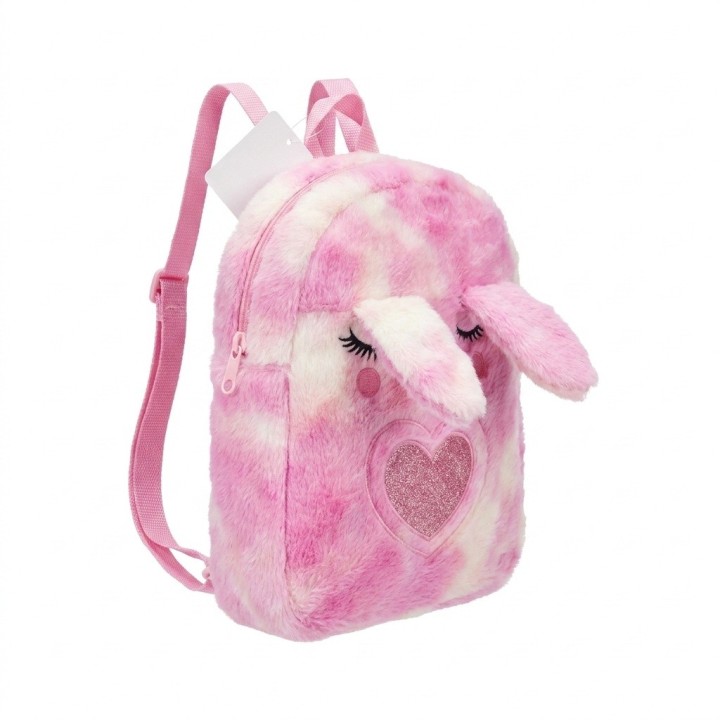 Morral Peluche Conejito Niña Detalles Brillantes