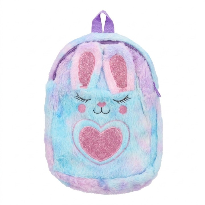 Morral Peluche Conejito Niña Detalles Brillantes