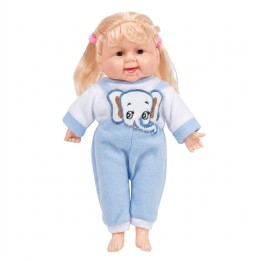 Muñeca Bebé Realista Juguete Con Overol Niña