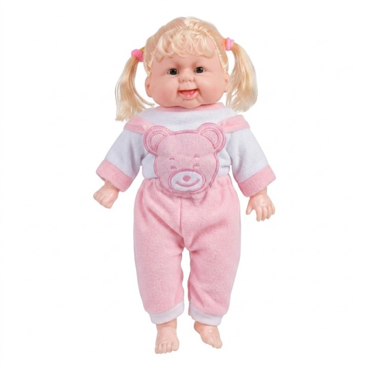 Muñeca Bebé Realista Juguete Con Overol Niña