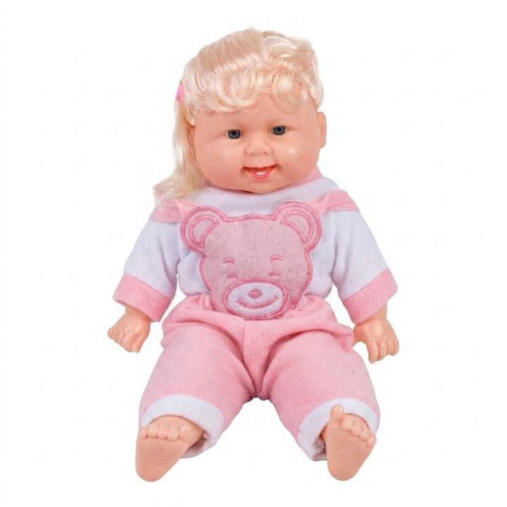 Muñeca Bebé Realista Juguete Con Overol Niña