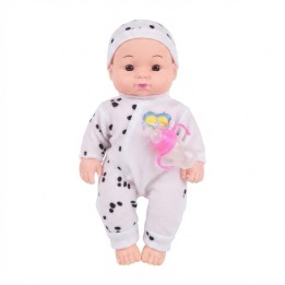 Hermoso Muñeco Bebé Con Morral Transparente Y Accesorios