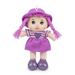 Mini Muñeca De Trapo Peluche Para Niña Sombrero Y Corazón