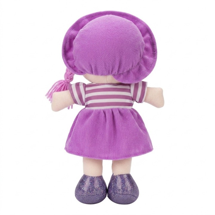 Mini Muñeca De Trapo Peluche Para Niña Sombrero Y Corazón