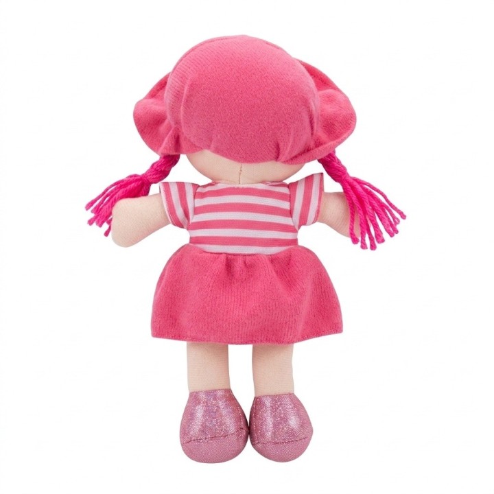 Mini Muñeca De Trapo Peluche Para Niña Sombrero Y Corazón
