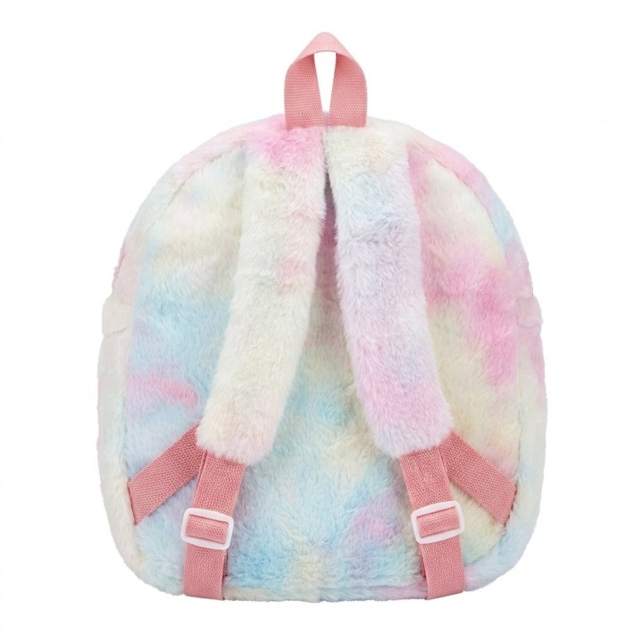 Morral Mochila Peluche Unicornio Para Niña