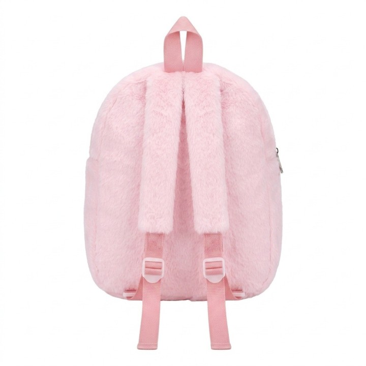 Morral Mochila Peluche Unicornio Para Niña