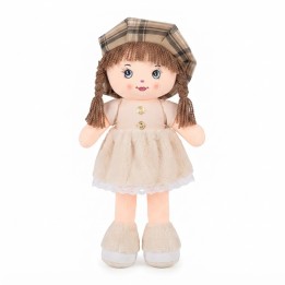Hermosa Muñeca De Trapo Suave Peluche Para Niñas Bebés