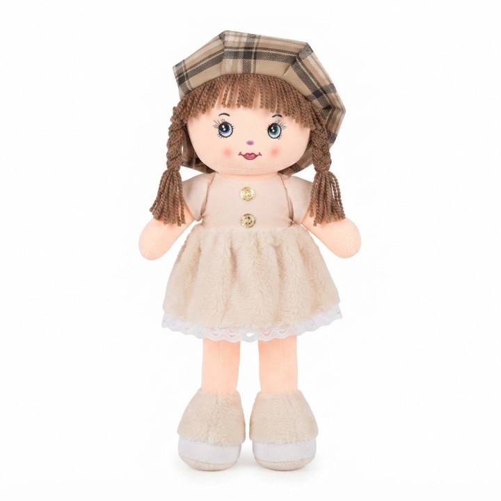 Hermosa Muñeca De Trapo Suave Peluche Para Niñas Bebés