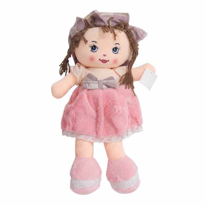 Hermosa Muñeca De Trapo Suave Peluche Para Niñas Bebés