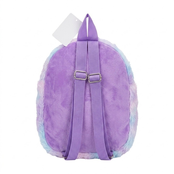 Hermoso Morral Peluche Gato Para Niña Diseño Arcoíris