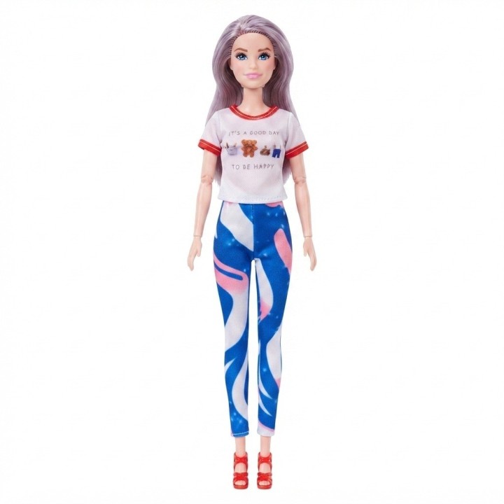 Set Muñeca Lovely Pets Con Mascotas Y Accesorios