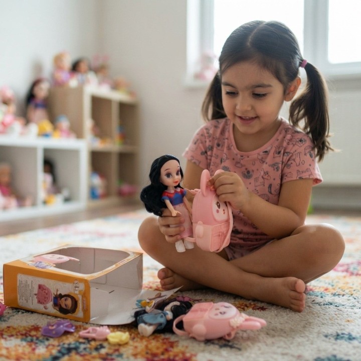 Muñeca Sweet Coleccionable Con Mochila Conejo