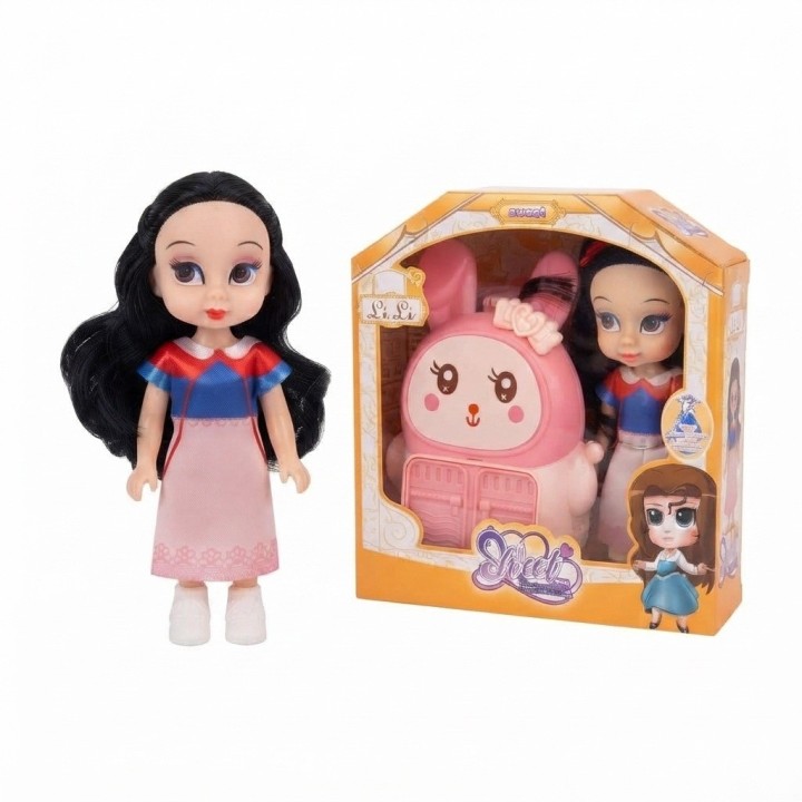 Muñeca Sweet Coleccionable Con Mochila Conejo