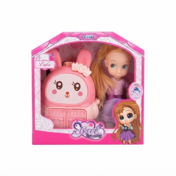 Muñeca Sweet Coleccionable Con Mochila Conejo
