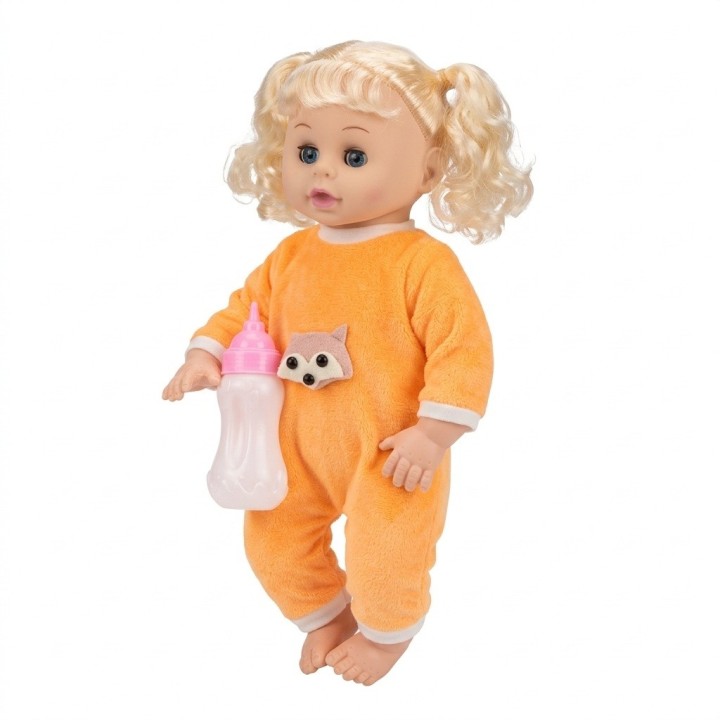 Muñeca Bebé Doll Baby Con Ropa Y Biberón Niñas