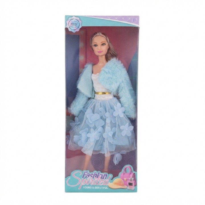 Muñeca Fashion Spirited Con Vestido De Gala Niñas