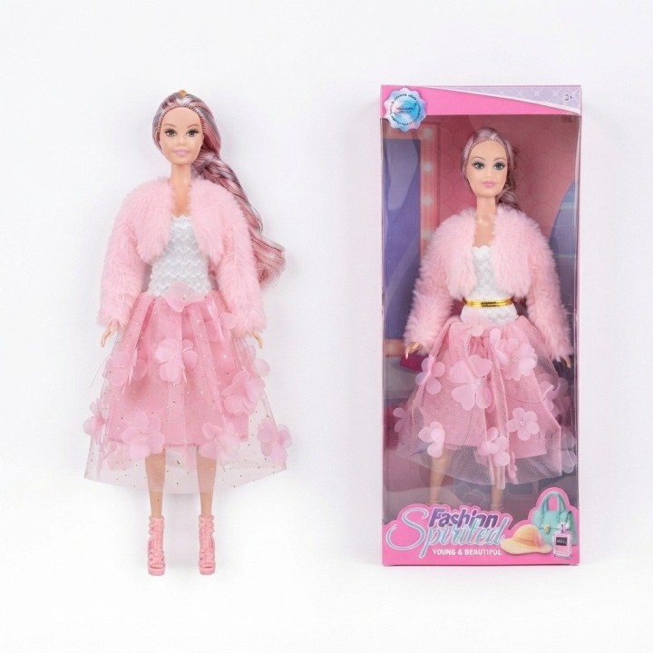 Muñeca Fashion Spirited Con Vestido De Gala Niñas