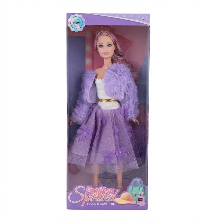 Muñeca Fashion Spirited Con Vestido De Gala Niñas