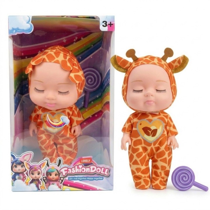 Bebé Dormilón Lovely Fashion Doll Pijama Y Chupeta