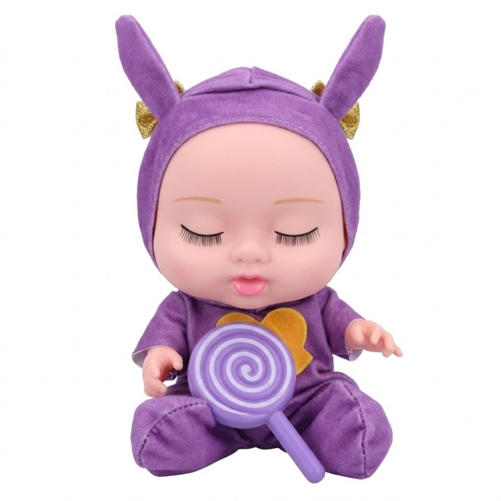 Bebé Dormilón Lovely Fashion Doll Pijama Y Chupeta