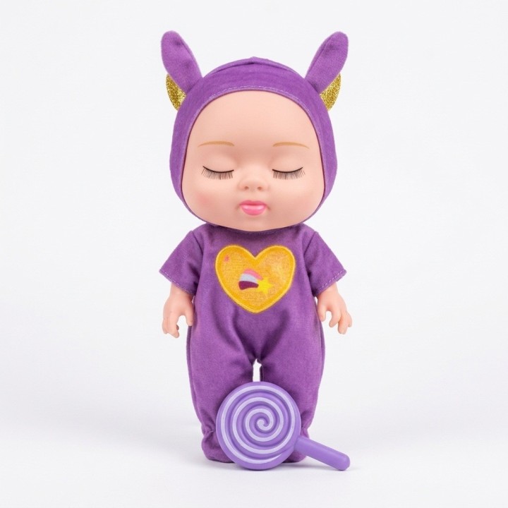 Bebé Dormilón Lovely Fashion Doll Pijama Y Chupeta