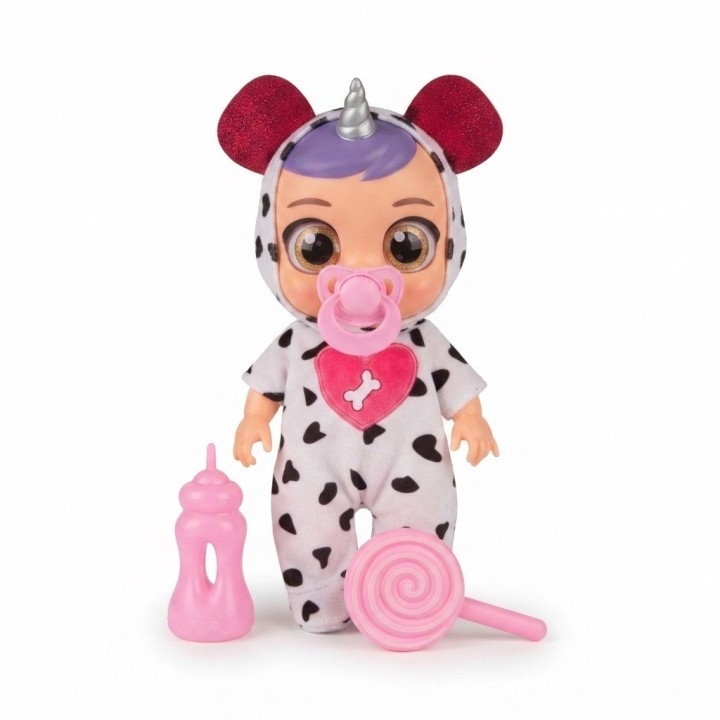 Muñeca Bebé Con Pijama De Animales Chupo Tetero Y Dulce