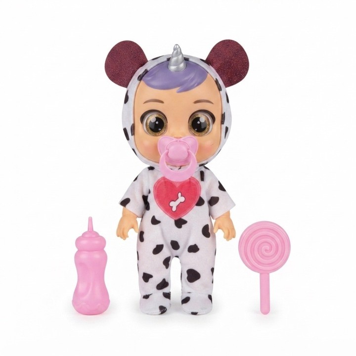 Muñeca Bebé Con Pijama De Animales Chupo Tetero Y Dulce
