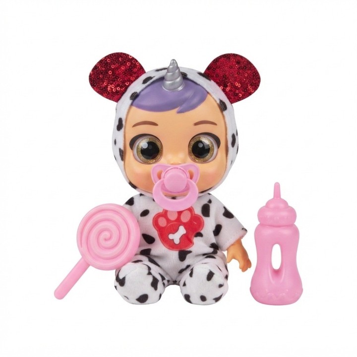 Muñeca Bebé Con Pijama De Animales Chupo Tetero Y Dulce