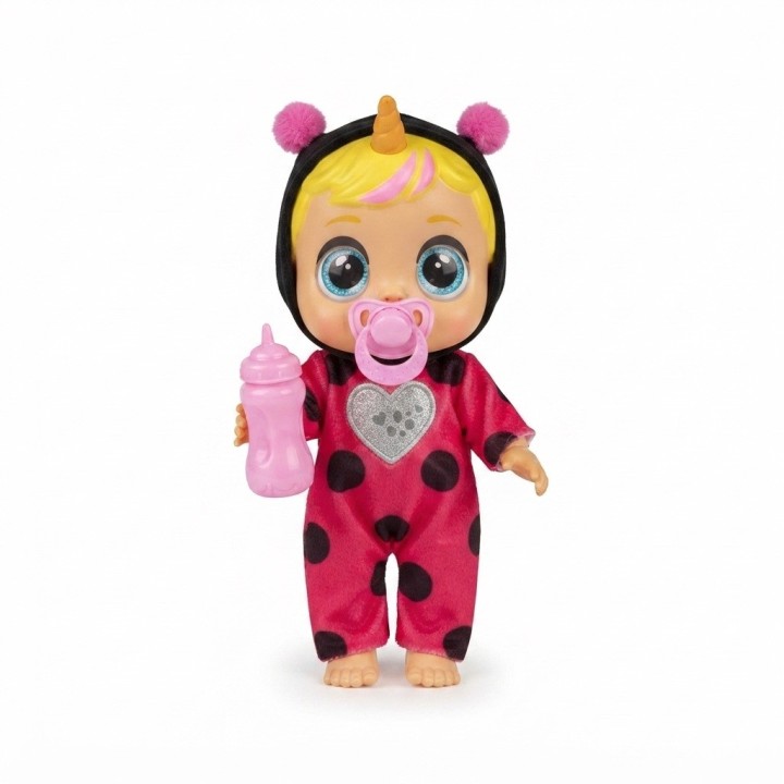Muñeca Bebé Con Pijama De Animales Chupo Tetero Y Dulce