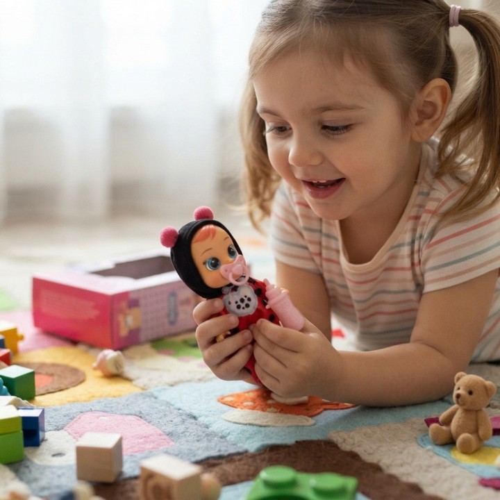Muñeca Bebé Cute Baby Pijama Animales Con Chupo