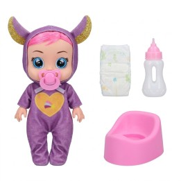 Muñeca Bebé Con Coche Bacinilla Tetero Y Accesorios