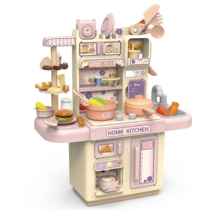 Cocinita Infantil De Juguete Interactiva Con Accesorios