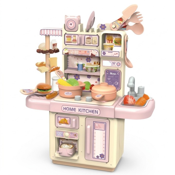 Cocinita Infantil De Juguete Interactiva Con Accesorios