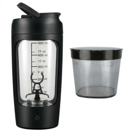 Vaso Mezclador Eléctrico Shaker Proteína 650ml Recargable