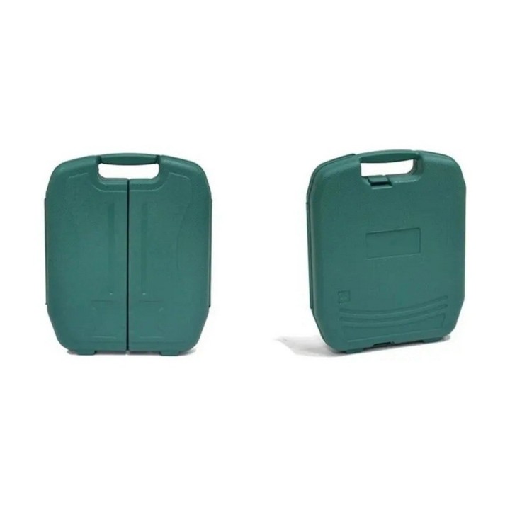 Juego De Herramientas 27 Piezas Estuche Verde Para Hogar