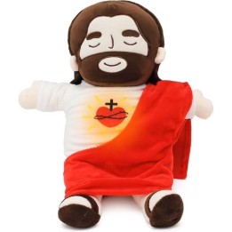 Peluche Jesús Interactivo Con Luz, Música Y Respiración